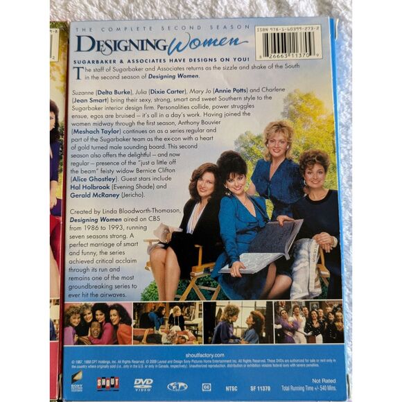 Bundle of 4 "Designing Women" Seasons 1 thru 4  (8 DVD's total) - Picture 10 of 10